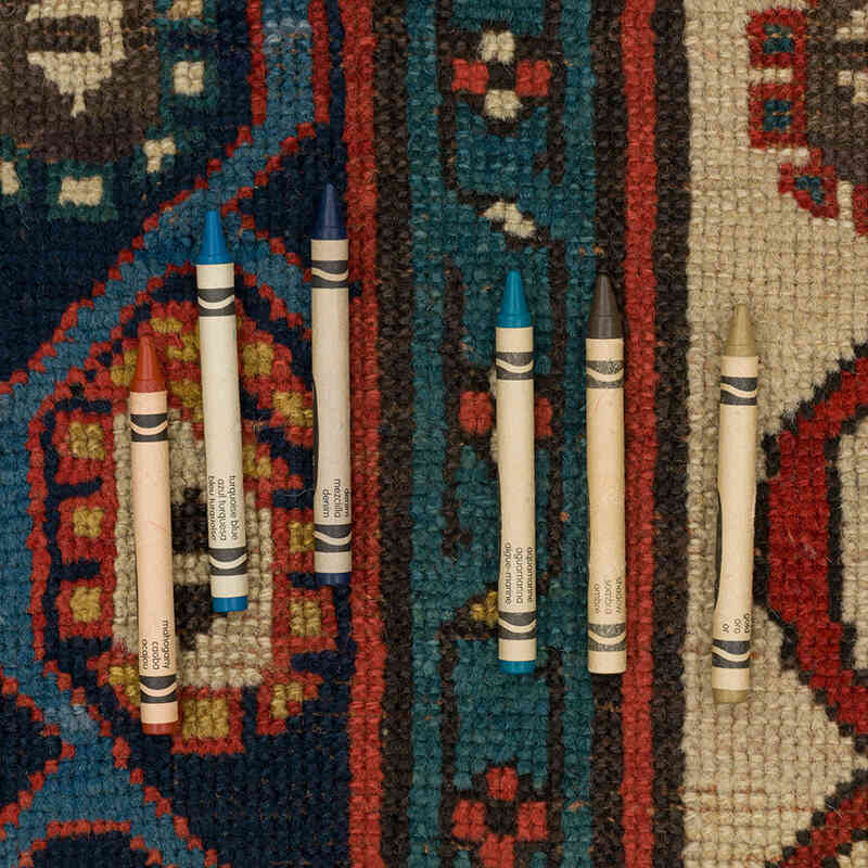Vintage Turkish Hand-Knotted Rug - 2' 3" x 6' 5" (27" x 77") - K0076485