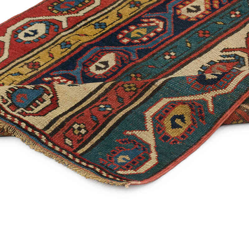Vintage Turkish Hand-Knotted Rug - 2' 3" x 6' 5" (27" x 77") - K0076485