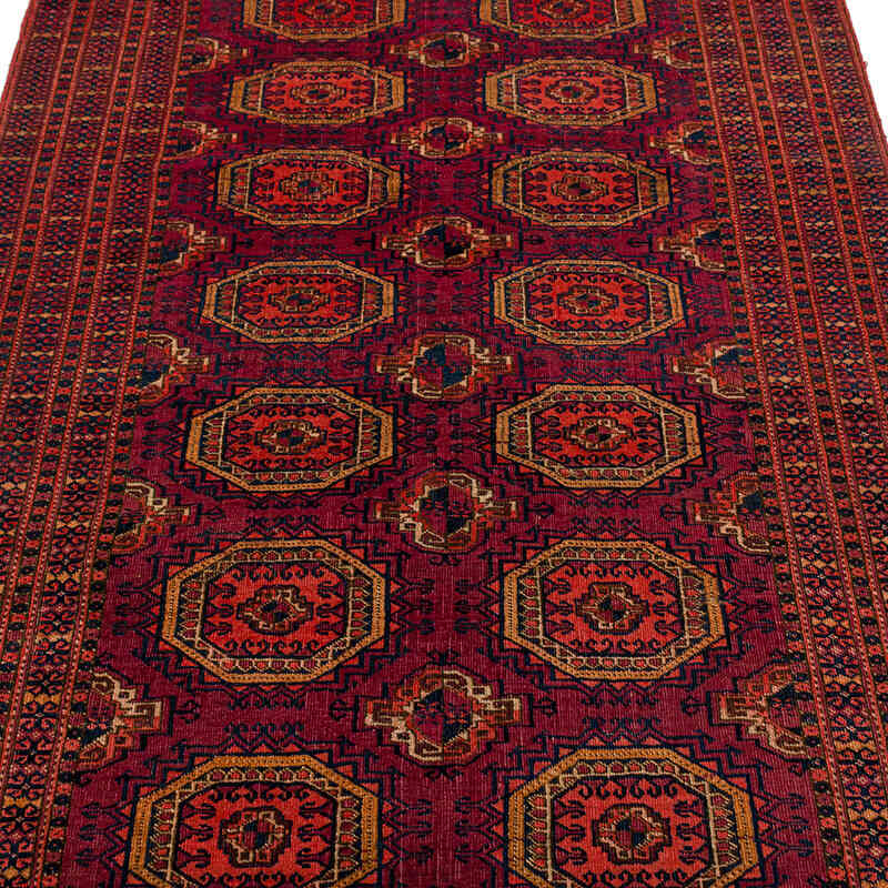 Vintage Turkoman Hand-Knotted Rug - 3' 7" x 6' 2" (43" x 74") - K0076486