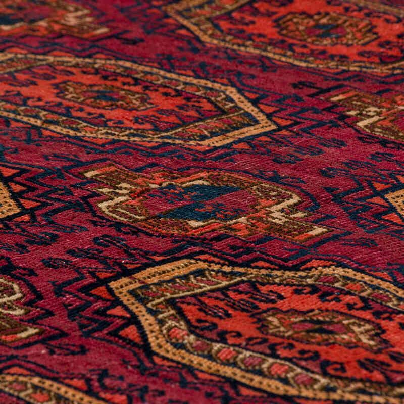 Vintage Turkoman Hand-Knotted Rug - 3' 7" x 6' 2" (43" x 74") - K0076486