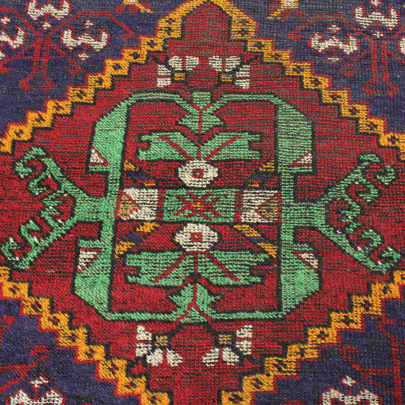 Alfombra Turca Vintage De Pasillo - 125 cm x 305 cm - K0076505