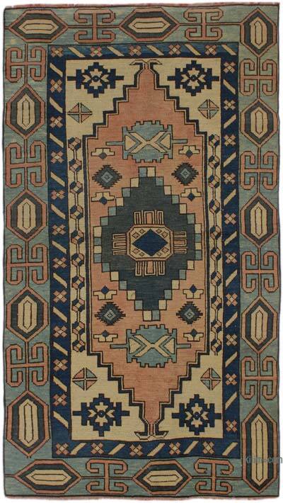 Alfombra Turca Vintage De Pasillo - 110 cm x 197 cm