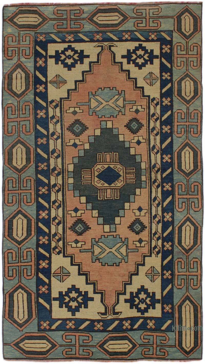 Alfombra Turca Vintage De Pasillo - 110 cm x 197 cm - K0076508