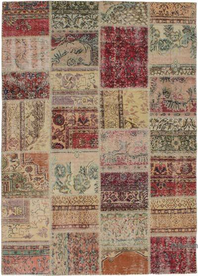 Patchwork El Dokuma Halı - 167 cm x 240 cm