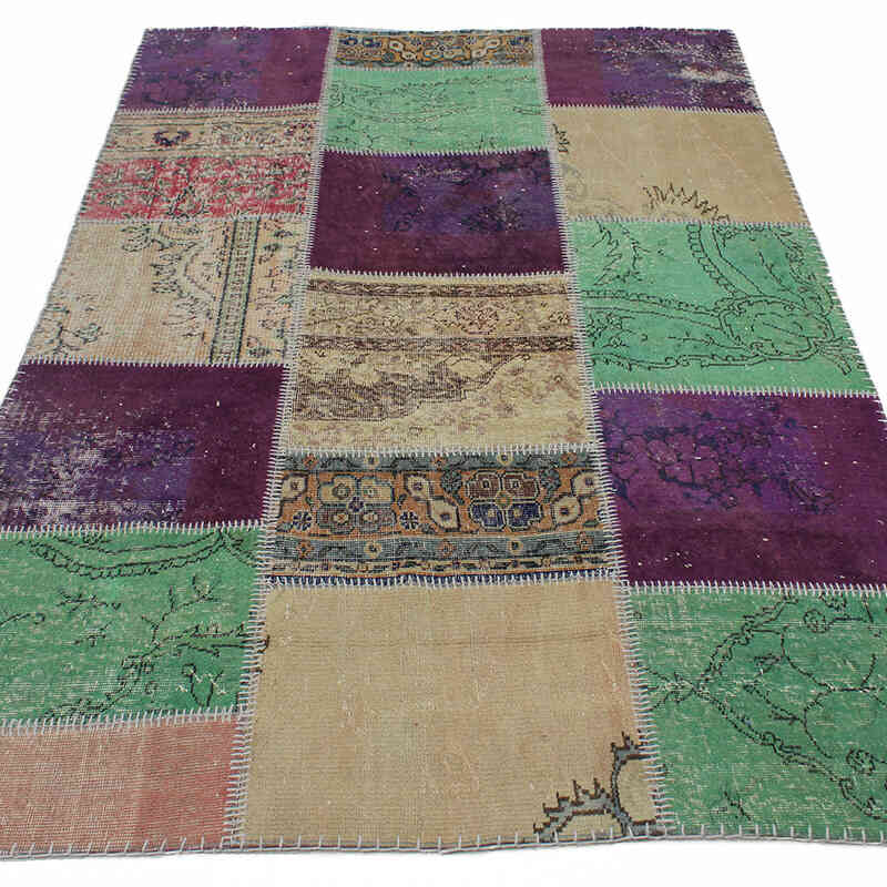 Alfombra Turca de Retazos - 150 cm x 225 cm - K0076516