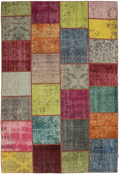 Patchwork El Dokuma Halı - 165 cm x 245 cm
