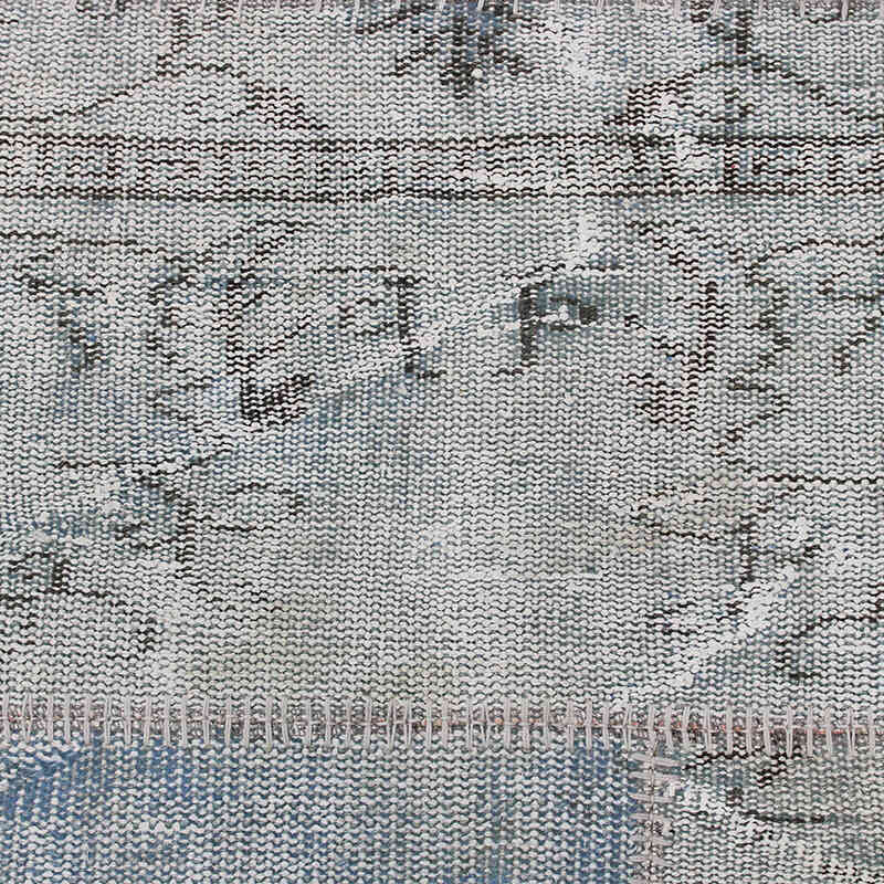 Boyalı Patchwork Halı - 80 cm x 234 cm - K0076524