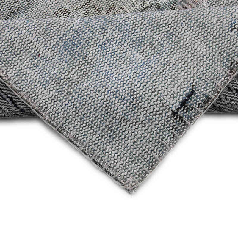 Boyalı Patchwork Halı - 80 cm x 234 cm - K0076524