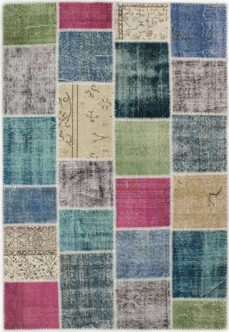 Alfombra Turca de Retazos - 162 cm x 238 cm - K0076530
