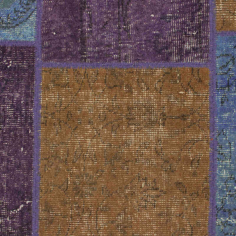 Alfombra De Retazos Turca Sobre-teñida - 110 cm x 250 cm - K0076539