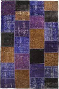 Alfombra Turca de Retazos - 200 cm x 304 cm