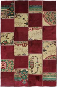 Patchwork El Dokuma Halı - 150 cm x 230 cm
