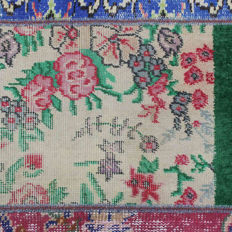 Patchwork El Dokuma Halı - 190 cm x 241 cm - K0076548