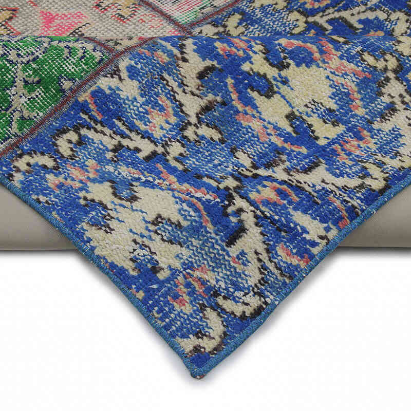 Patchwork El Dokuma Halı - 190 cm x 241 cm - K0076548