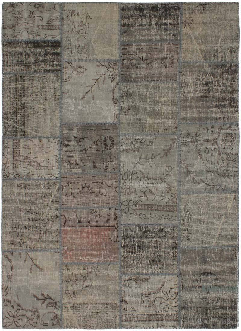 Patchwork El Dokuma Halı - 170 cm x 240 cm - K0076550