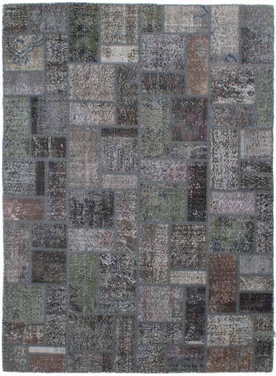 Patchwork El Dokuma Halı - 172 cm x 239 cm