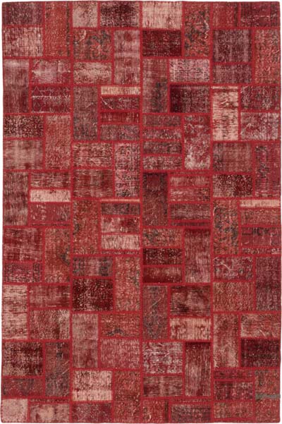 Patchwork El Dokuma Halı - 197 cm x 299 cm