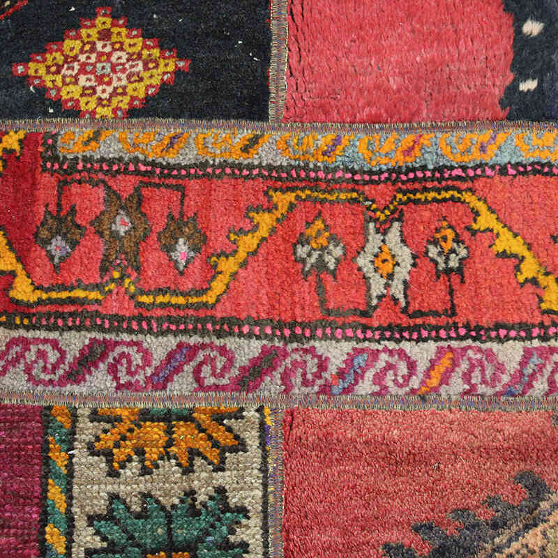 Patchwork El Dokuma Halı - 150 cm x 200 cm - K0076563