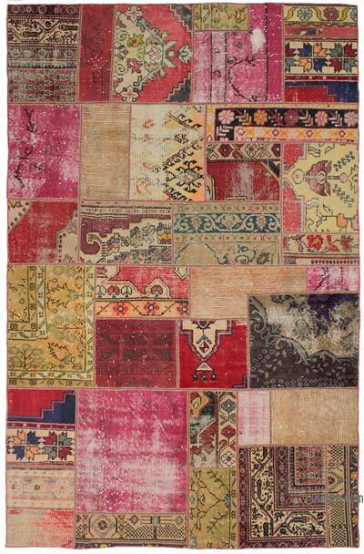 Alfombra Turca de Retazos - 168 cm x 262 cm