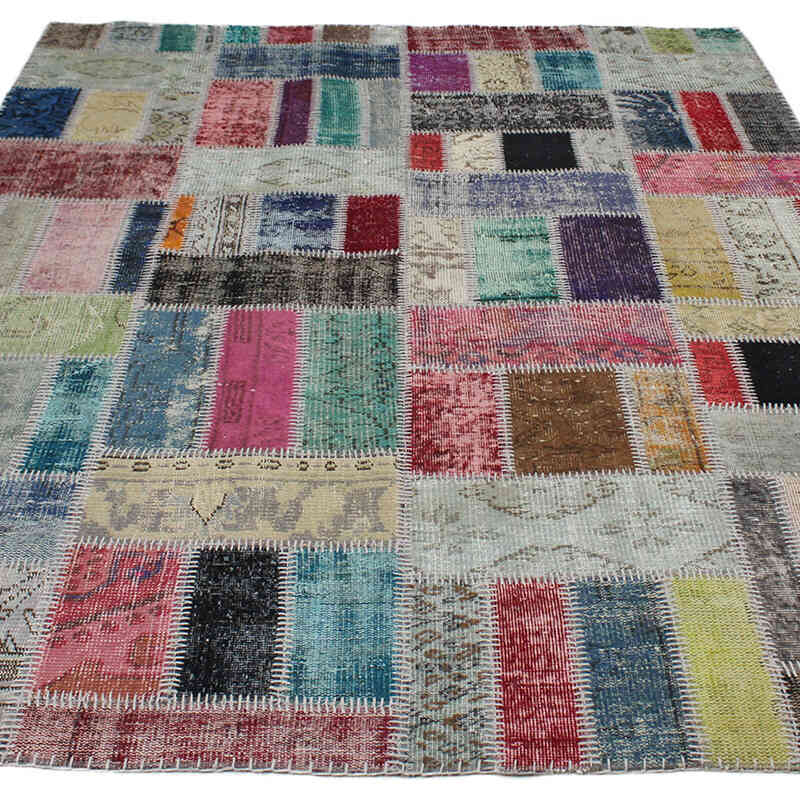 Alfombra Turca de Retazos - 184 cm x 244 cm - K0076569