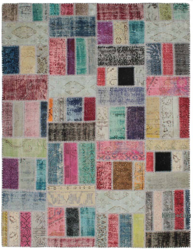 Alfombra Turca de Retazos - 184 cm x 244 cm - K0076569