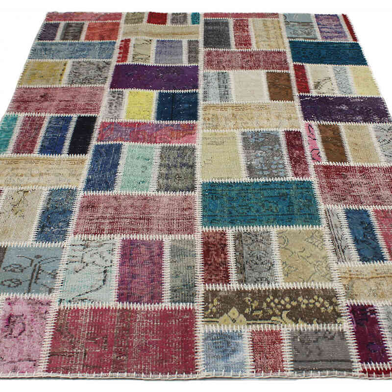 Alfombra Turca de Retazos - 156 cm x 234 cm - K0076571
