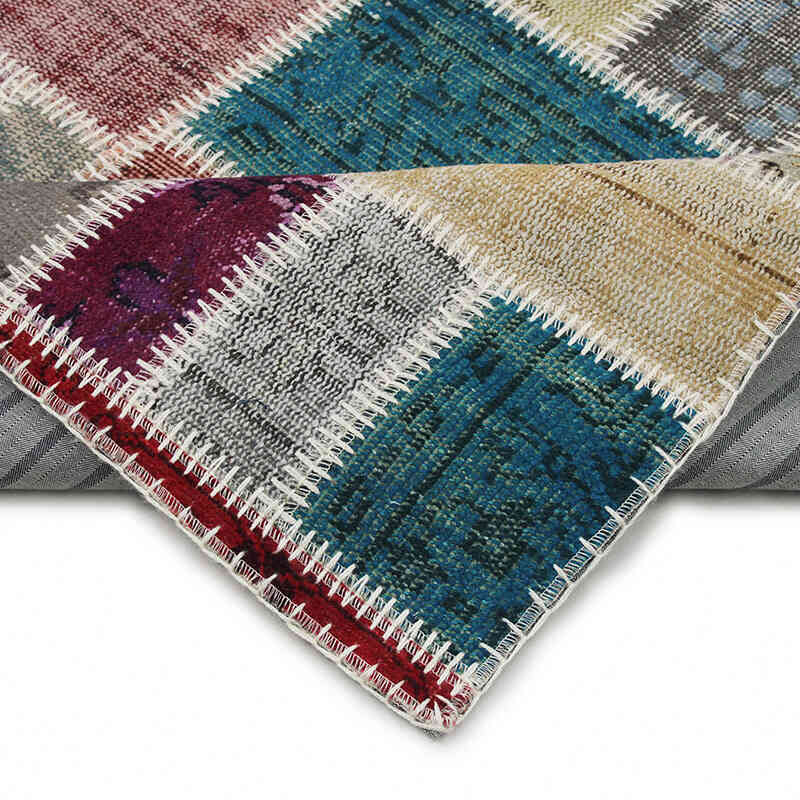 Alfombra Turca de Retazos - 156 cm x 234 cm - K0076571