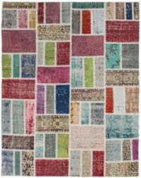Patchwork El Dokuma Halı - 155 cm x 200 cm