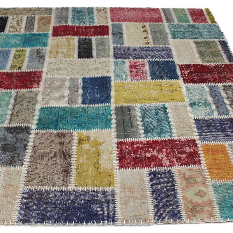 Alfombra Turca de Retazos - 156 cm x 200 cm - K0076576