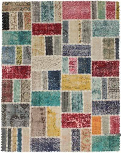Alfombra Turca de Retazos - 156 cm x 200 cm