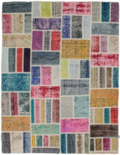 Patchwork El Dokuma Halı - 156 cm x 202 cm