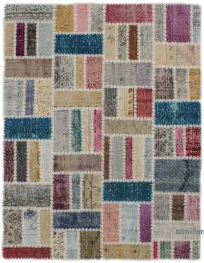 Patchwork El Dokuma Halı - 149 cm x 190 cm