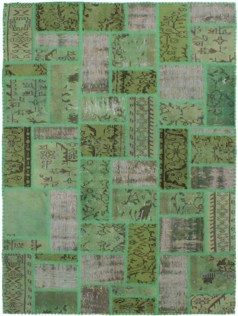 Patchwork El Dokuma Halı - 148 cm x 200 cm - K0076581