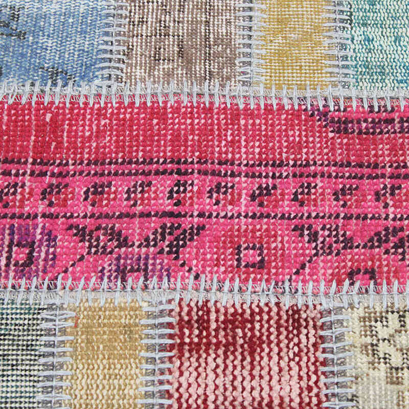 Patchwork El Dokuma Halı - 174 cm x 290 cm - K0076587