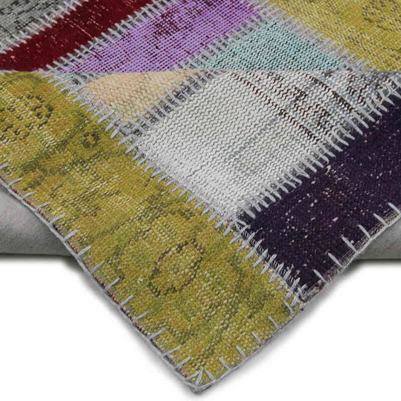 Patchwork El Dokuma Halı - 174 cm x 290 cm - K0076587