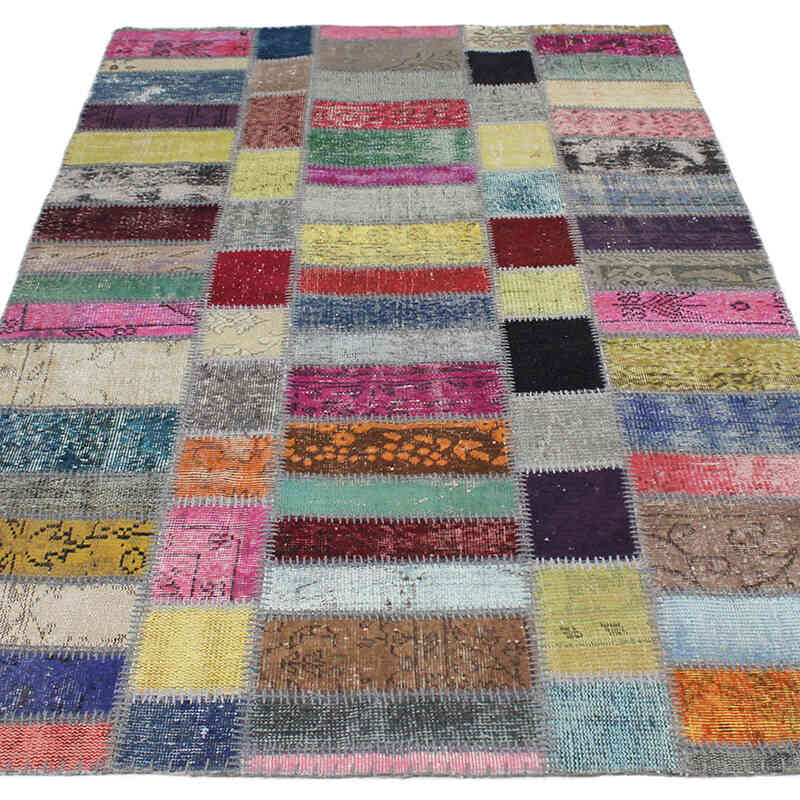 Alfombra Turca de Retazos - 140 cm x 218 cm - K0076588