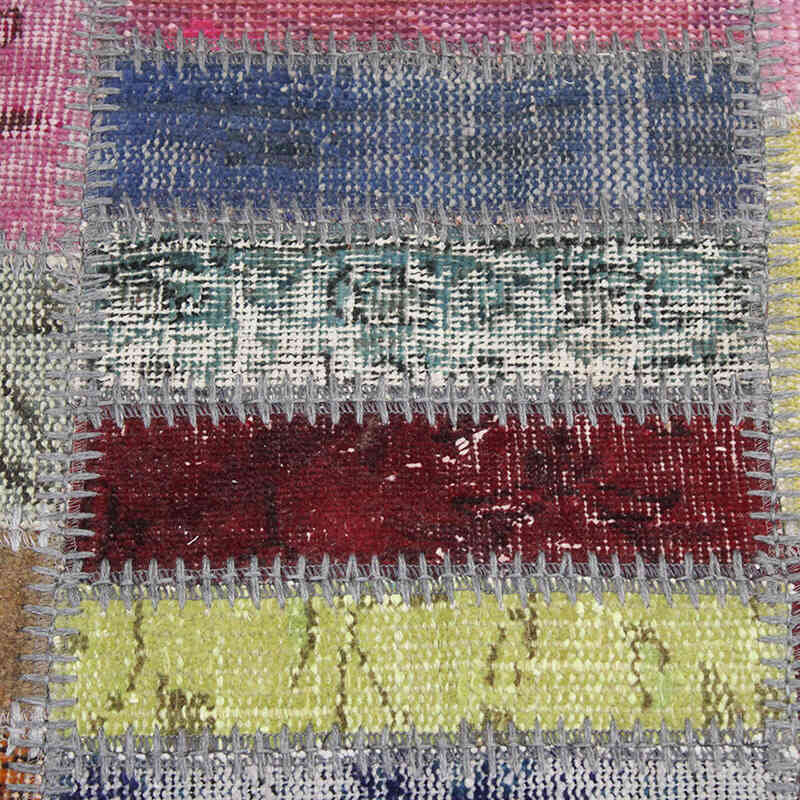 Patchwork El Dokuma Halı - 116 cm x 230 cm - K0076589
