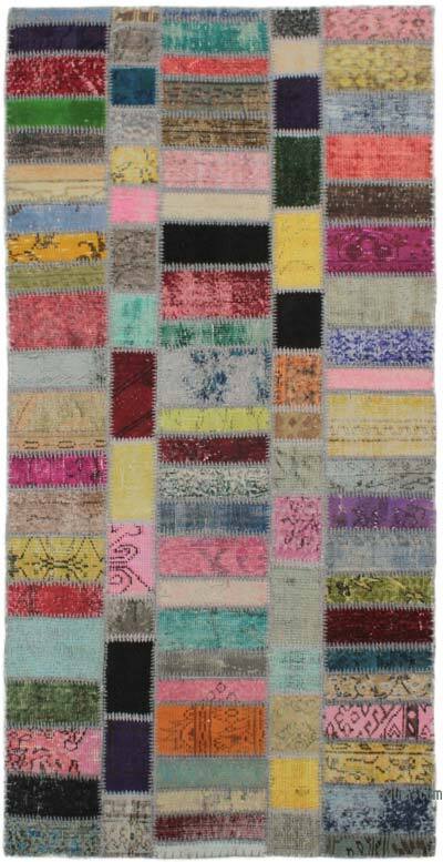 Alfombra Turca de Retazos - 116 cm x 230 cm