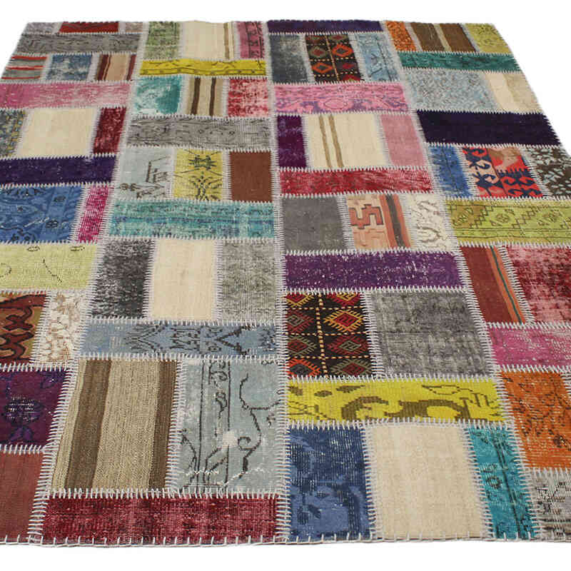 Alfombra Turca de Retazos - 182 cm x 243 cm - K0076591