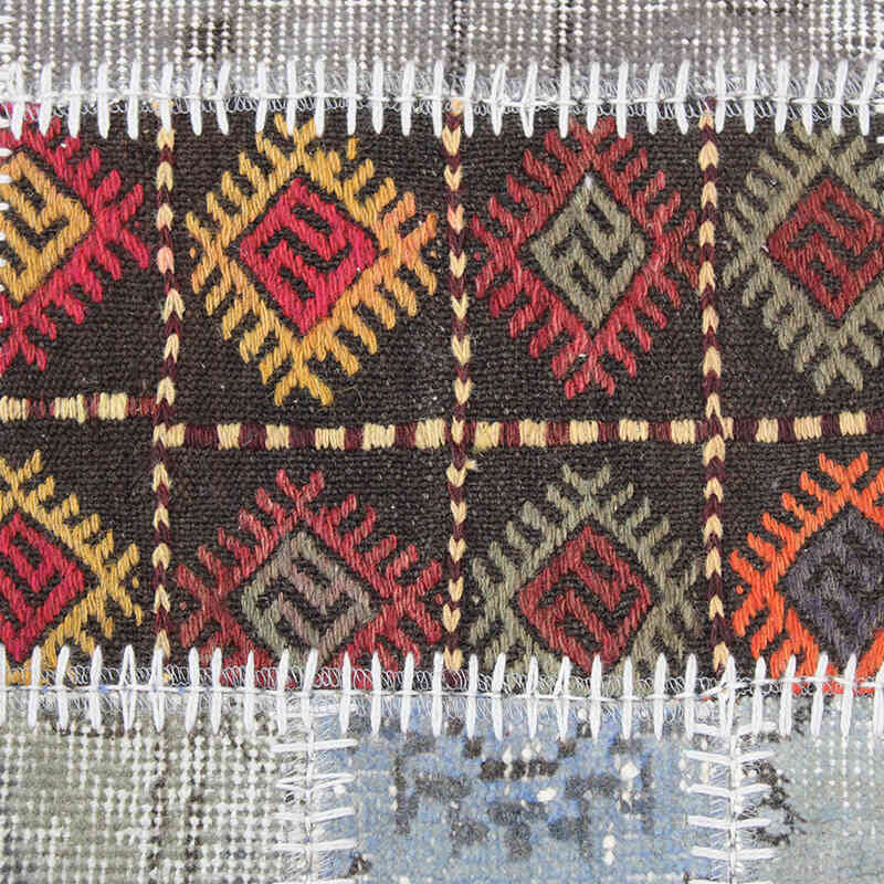 Alfombra Turca de Retazos - 182 cm x 243 cm - K0076591