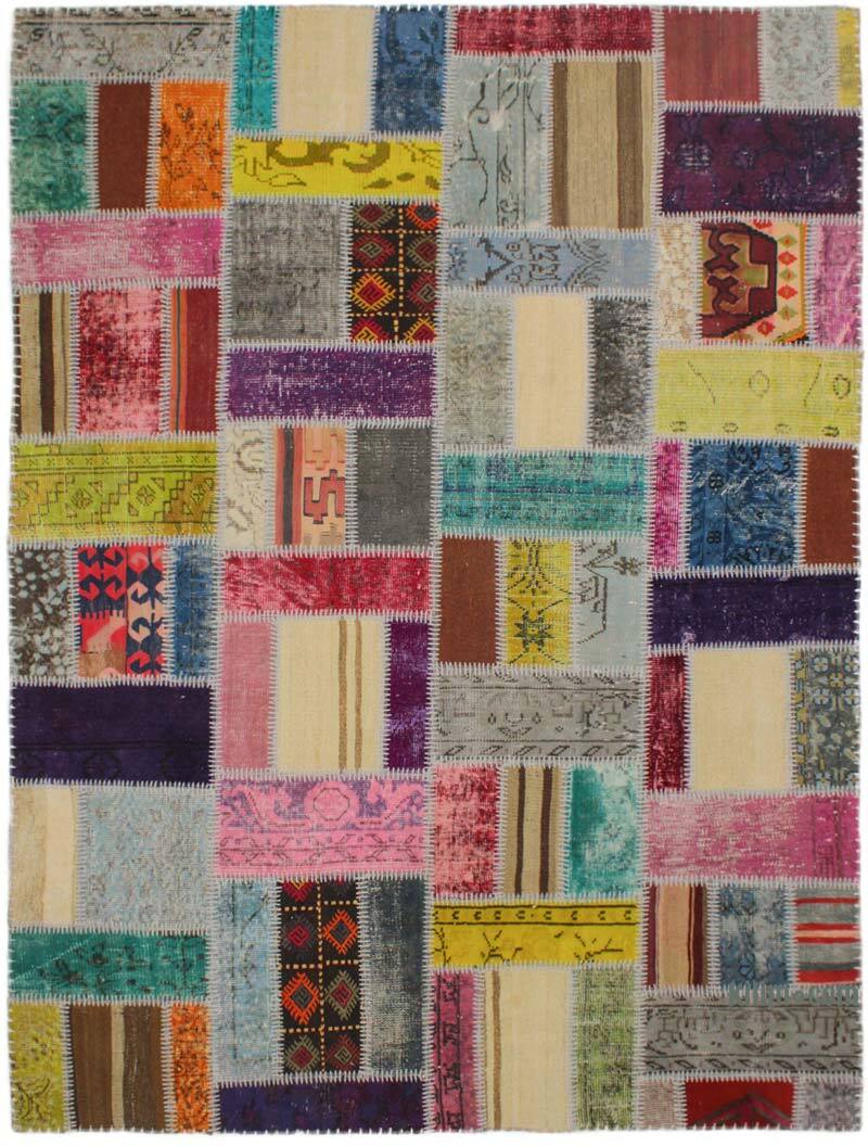 Alfombra Turca de Retazos - 182 cm x 243 cm - K0076591