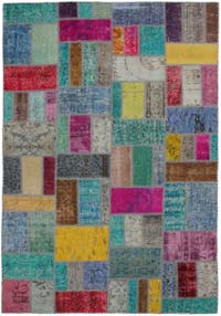 Patchwork El Dokuma Halı - 167 cm x 245 cm