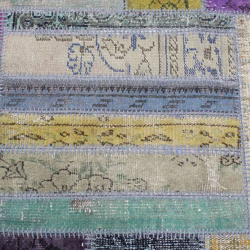 Patchwork El Dokuma Halı - 165 cm x 242 cm - K0076595