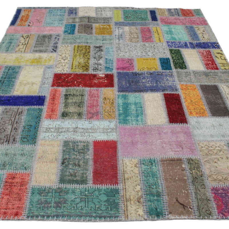Alfombra Turca de Retazos - 173 cm x 240 cm - K0076596