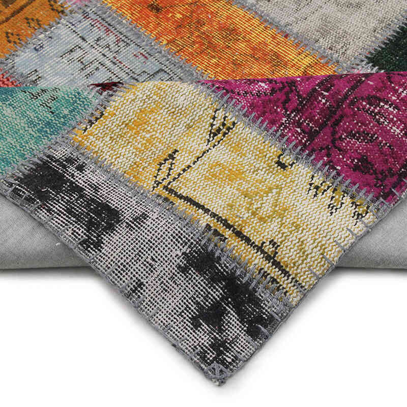 Alfombra Turca de Retazos - 155 cm x 237 cm - K0076598