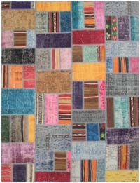 Patchwork El Dokuma Halı - 180 cm x 240 cm