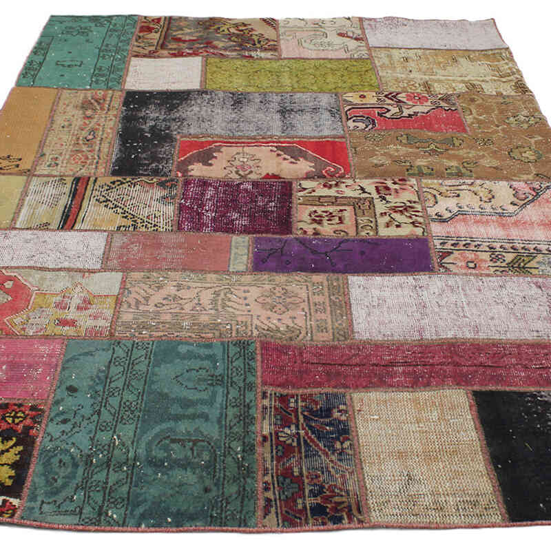 Alfombra Turca de Retazos - 163 cm x 234 cm - K0076605