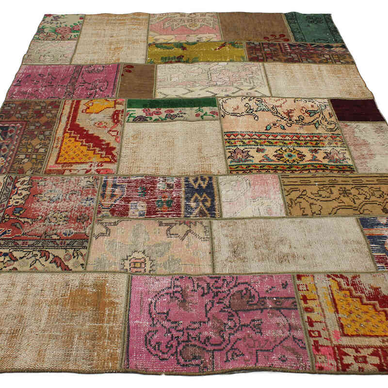 Alfombra Turca de Retazos - 170 cm x 246 cm - K0076611