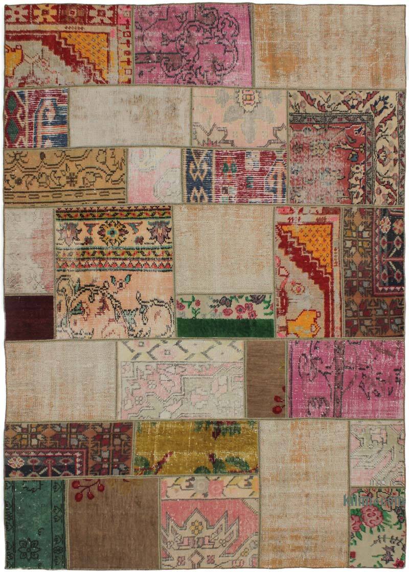 Alfombra Turca de Retazos - 170 cm x 246 cm - K0076611