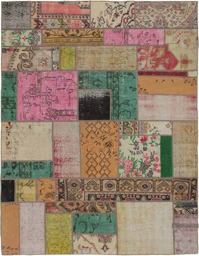 Patchwork El Dokuma Halı - 171 cm x 225 cm